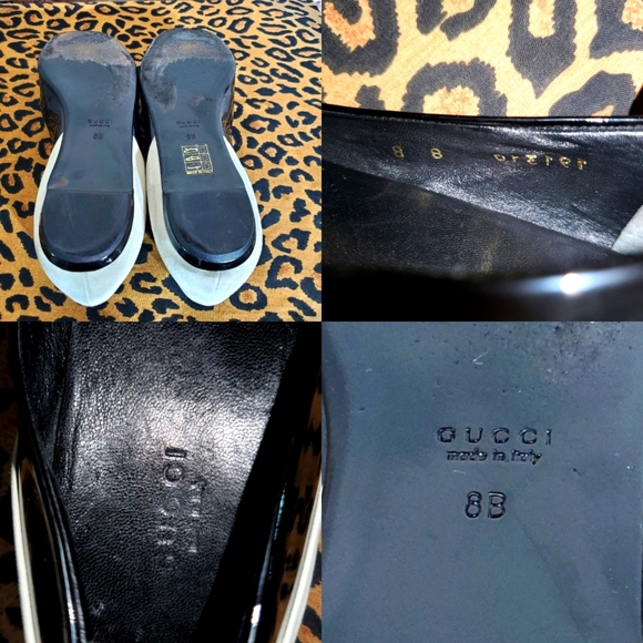 Gucci Bamboo Flats W/Dust Bag No Box Sz8 EUC - Picture 5 of 6